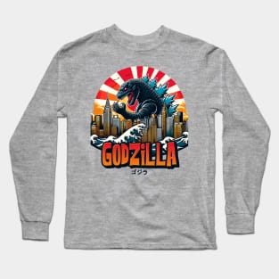 Godzilla king of the monsters Long Sleeve T-Shirt